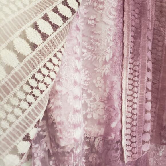 Indigo Thread SIZE XS Sleeveless Layered Purple Tunic Top Boho Festival Whimsy - Picture 13 of 15